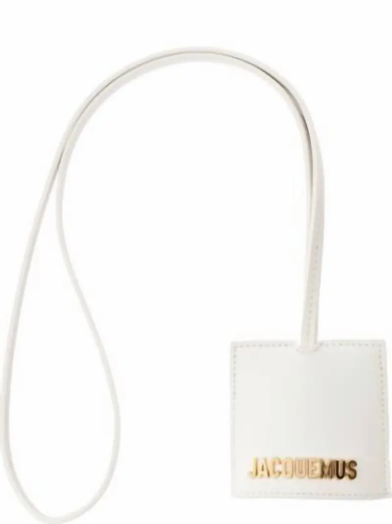 Women's Le Chouchou Le Porte Clés Bagage Keychain In White 1