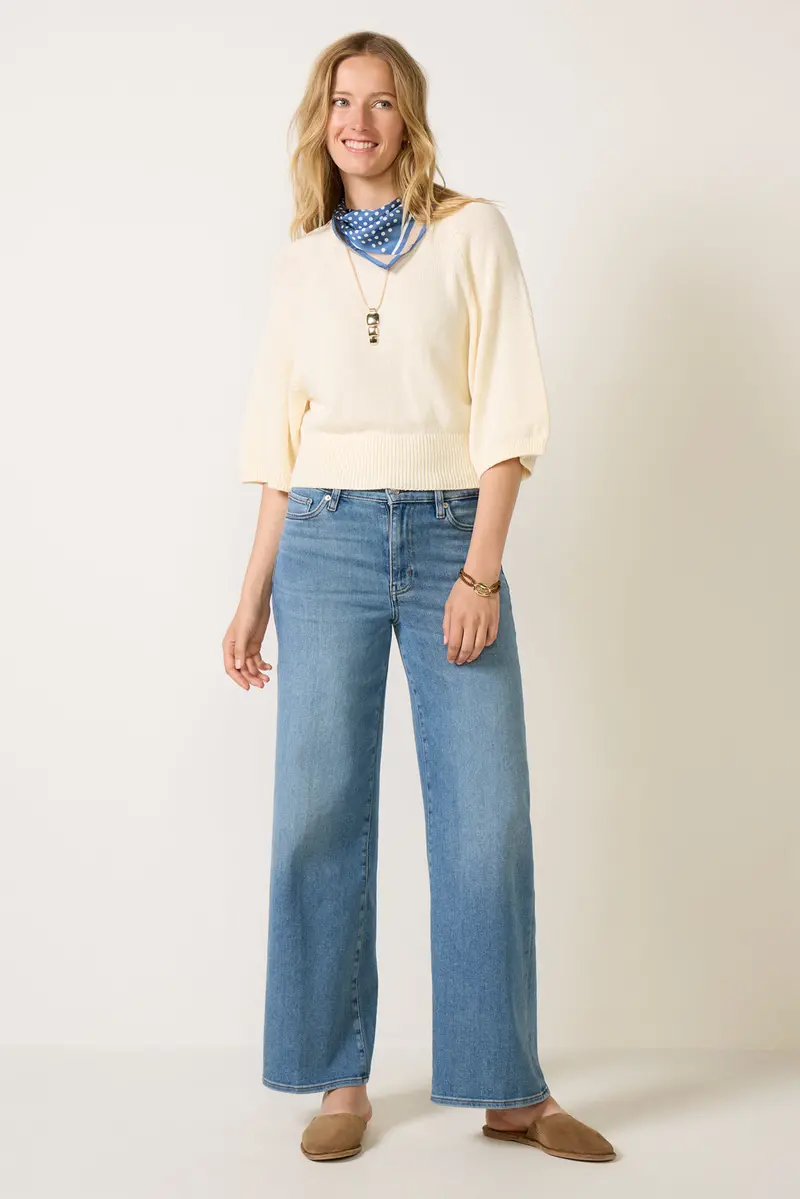 Women's Le Slim Palazzo Jeans 1
