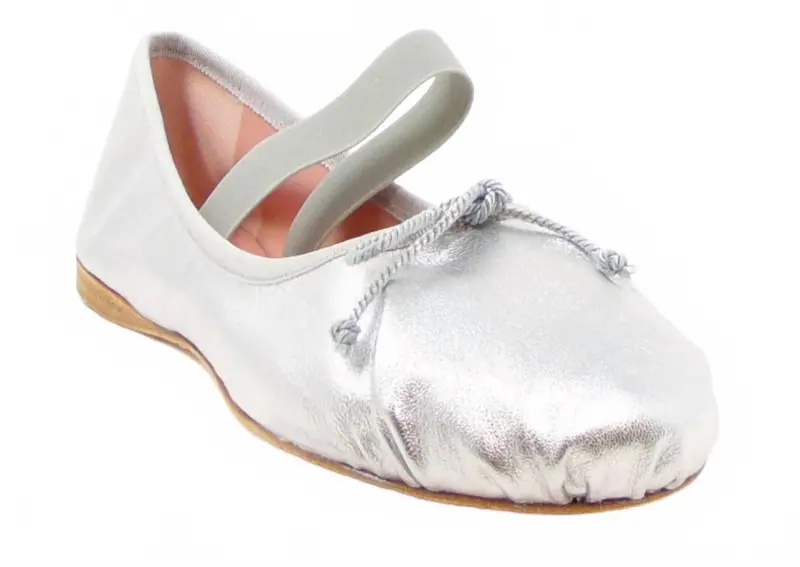 Women's Lea Shoe In Silver 1