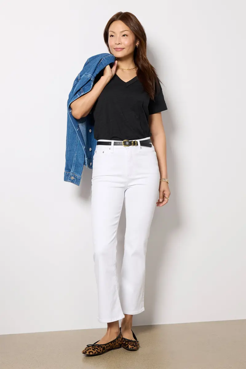 Women's Lennon Crop Boot Jeans 1