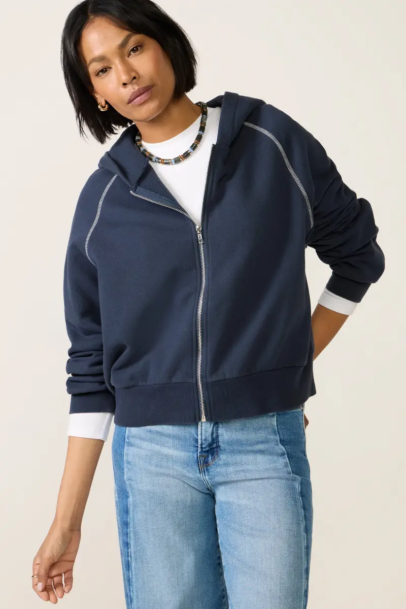 Women's Lennon Zip Up Hoodie 1