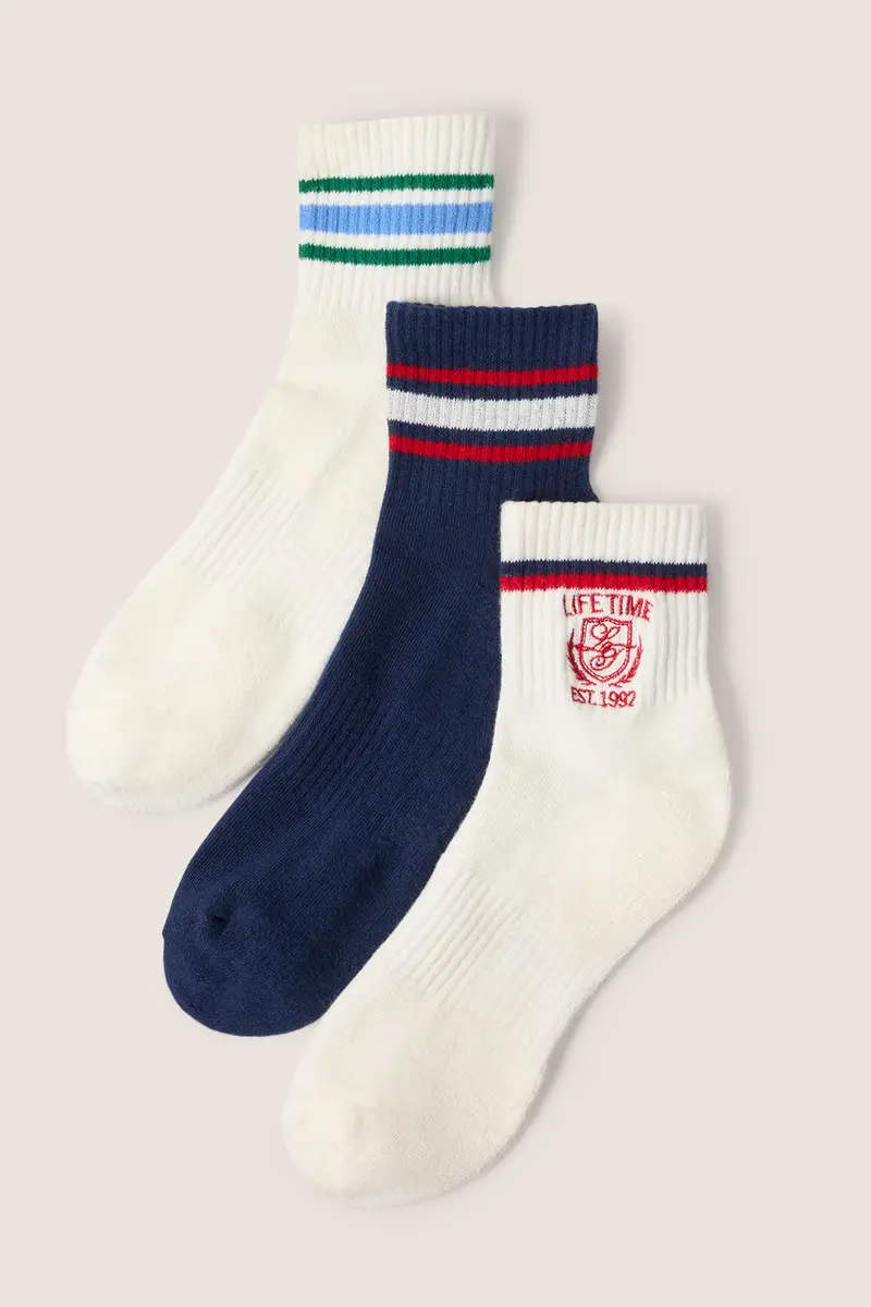 Women's Lifetime Quarter Sock 3 Pack 1