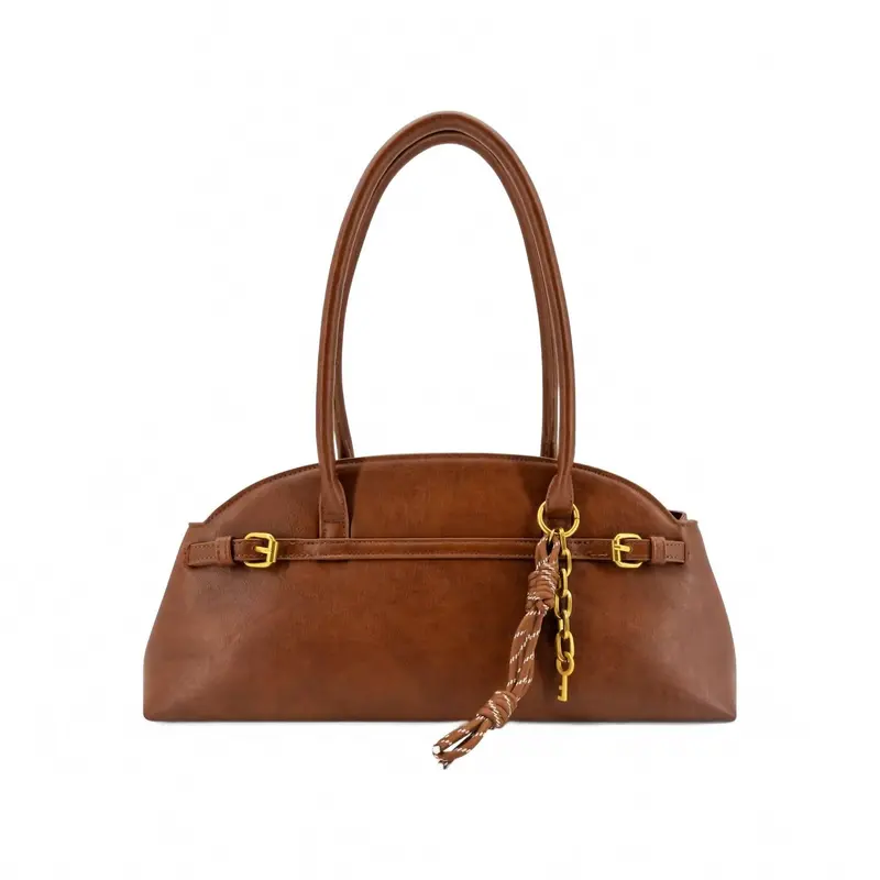 Women's Liorah Crescent Shoulder Bag In Brown 1