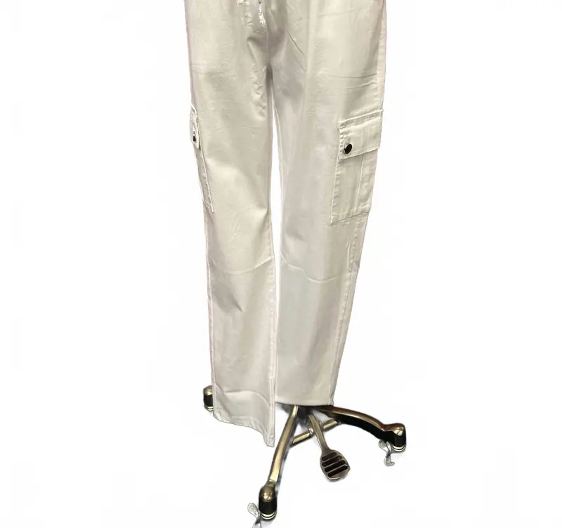 Women's Living On The Edge Pull-On Cargo Pants In Beige 1