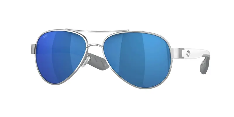 Women's Loreto Sunglasses In Palladium Gray/Blue Mirro 1