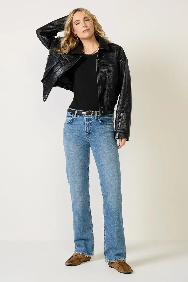 Women's Low Rise Slim Jeans 1
