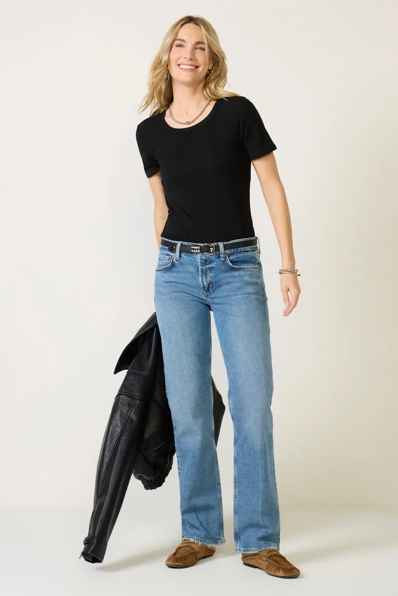 Women's Low Rise Slim Jeans 5