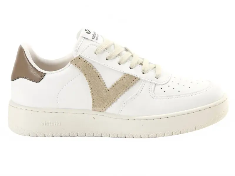 Women's Low-Top Lace-Up Sneakers In Taupe 1