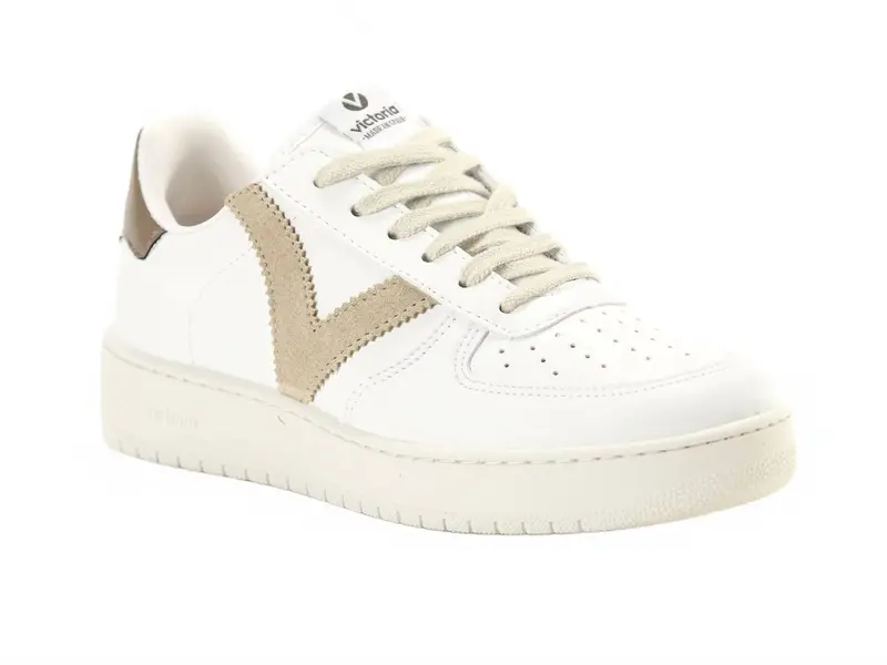 Women's Low-Top Lace-Up Sneakers In Taupe 2
