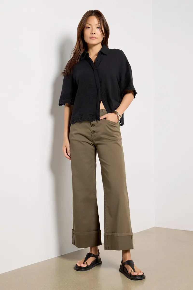 Women's Luna Cuffed Pants 1