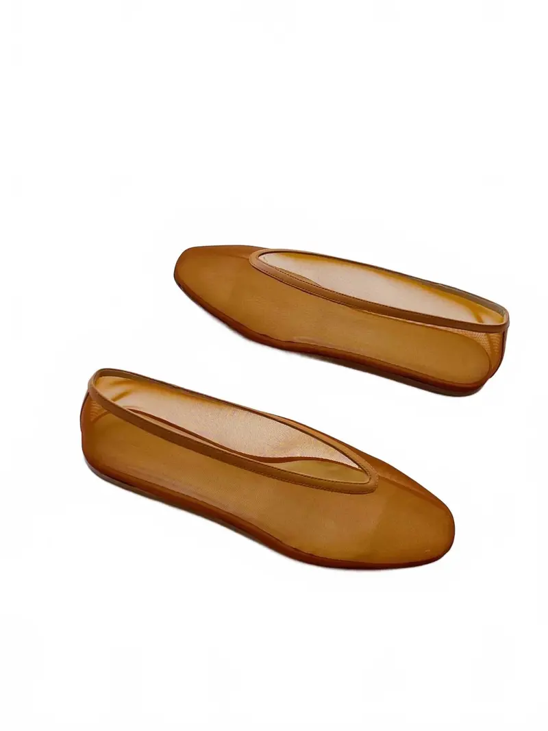 Women's Luna Mesh Slipper In Cognac 1