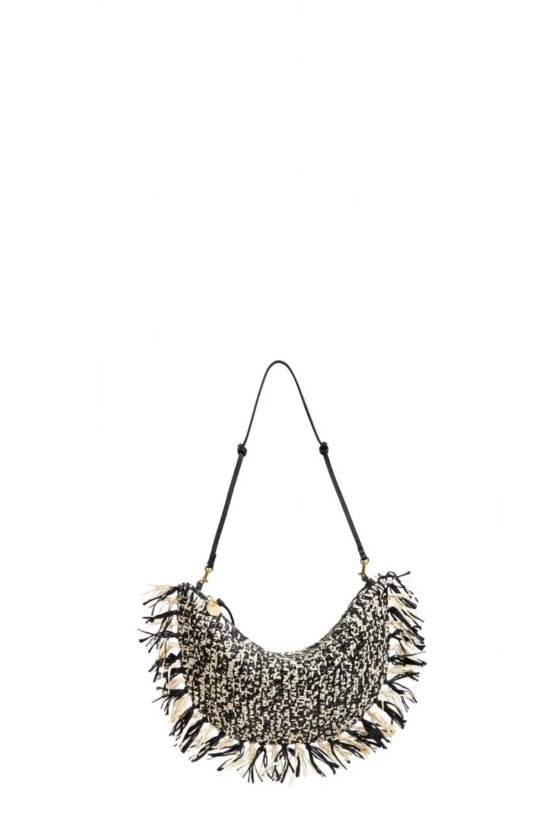 Women's Lune Bag In Black Cream 1