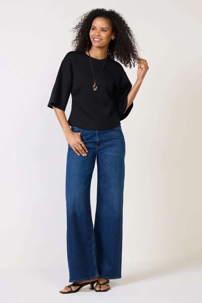 Women's Lyra Long Wide Leg Jean 1