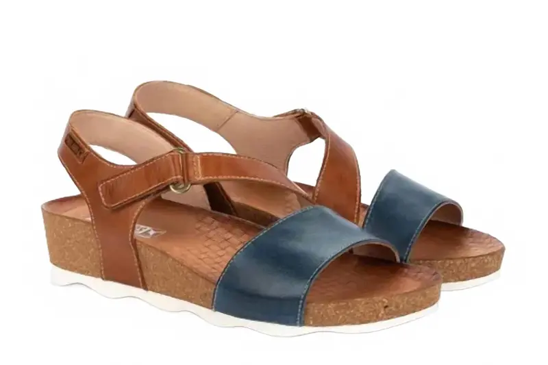 Women's Mahon Wedge Sandal In Sapphire 1