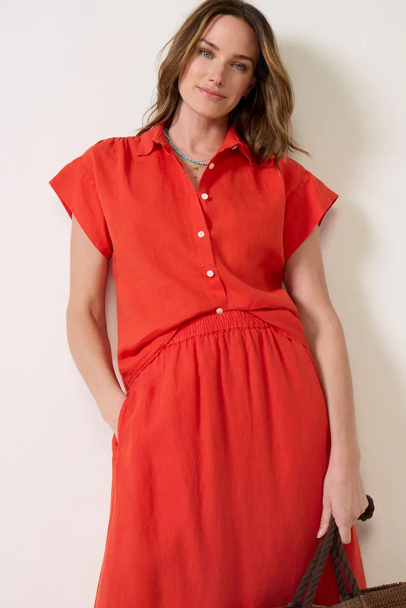 Women's Marlee Linen Shirt 1