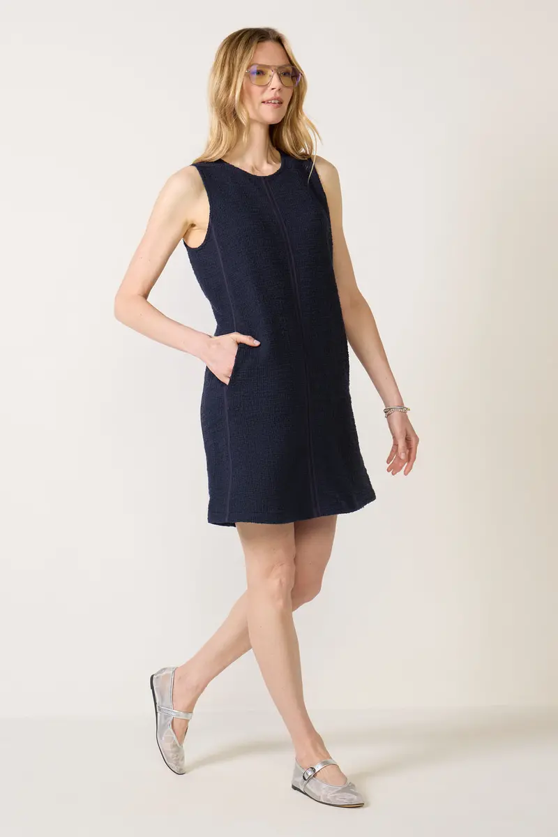 Women's Mary Textured Shift Dress 1
