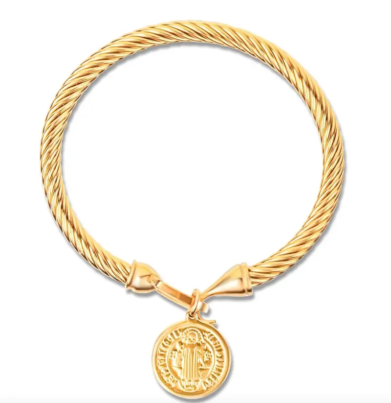 Women's Maya Coin Bracelet In Gold 1