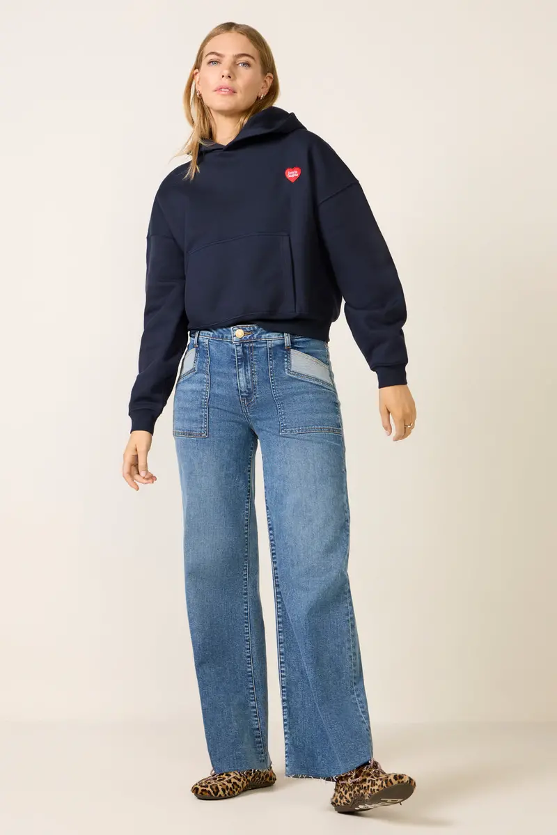 Women's Maya With Pork Chop Pockets Jeans 1