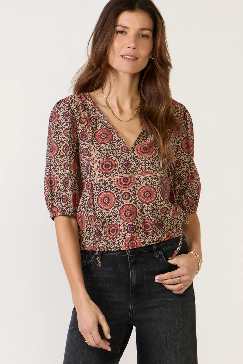 Women's Mckenna Puff Sleeve Blouse 1