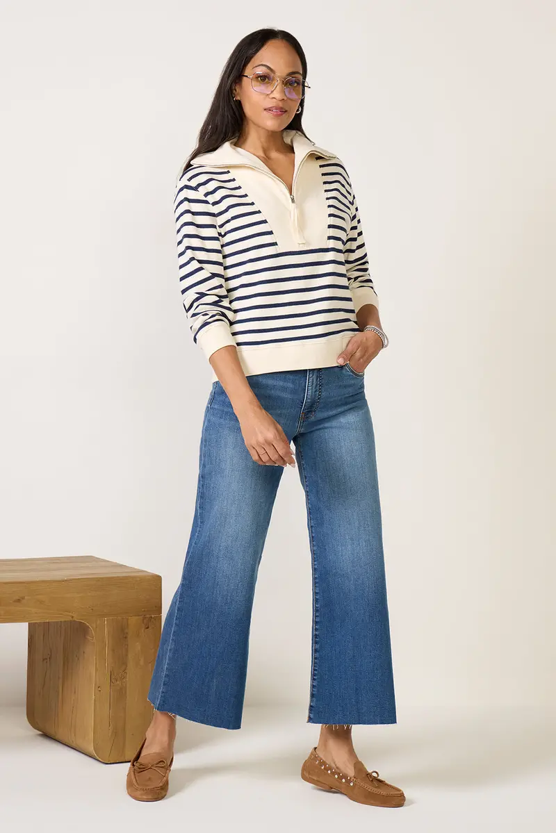 Women's Meg High Rise Wide Leg Jeans 1