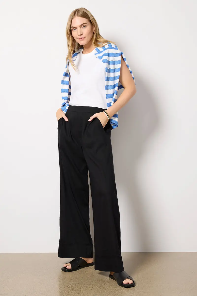 Women's Meg Linen Trouser Pants 1