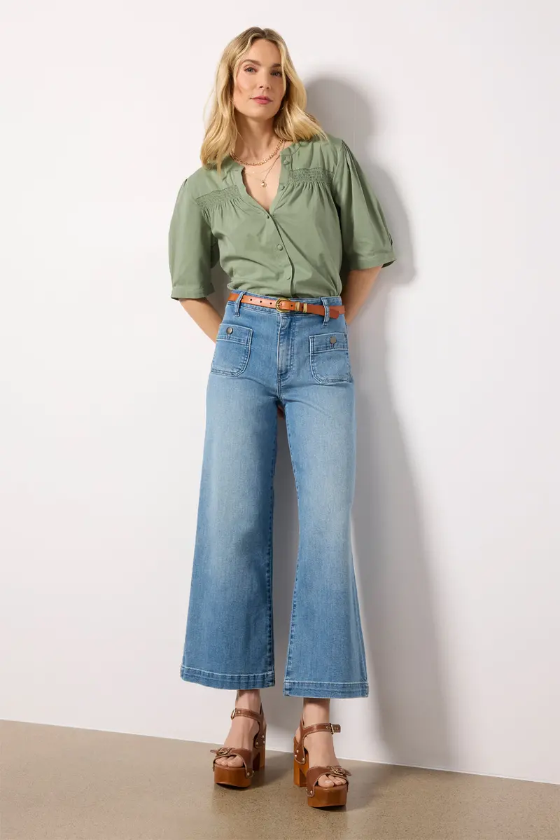 Women's Meg W Patch Pockets Jeans 1