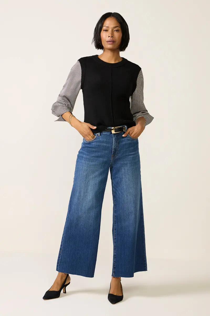 Women's Meg Wide Leg Jean 1