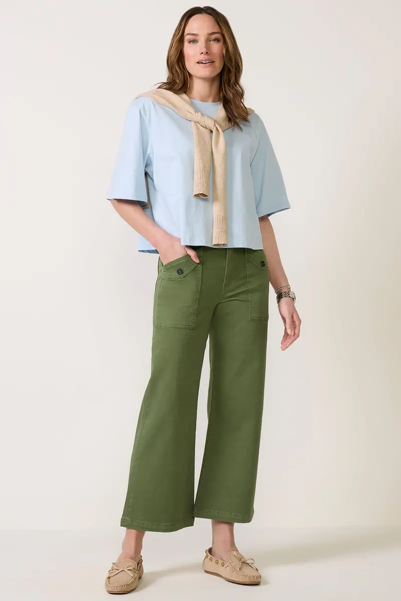 Women's Meg Wide Leg W Utility Pockets Pants 1