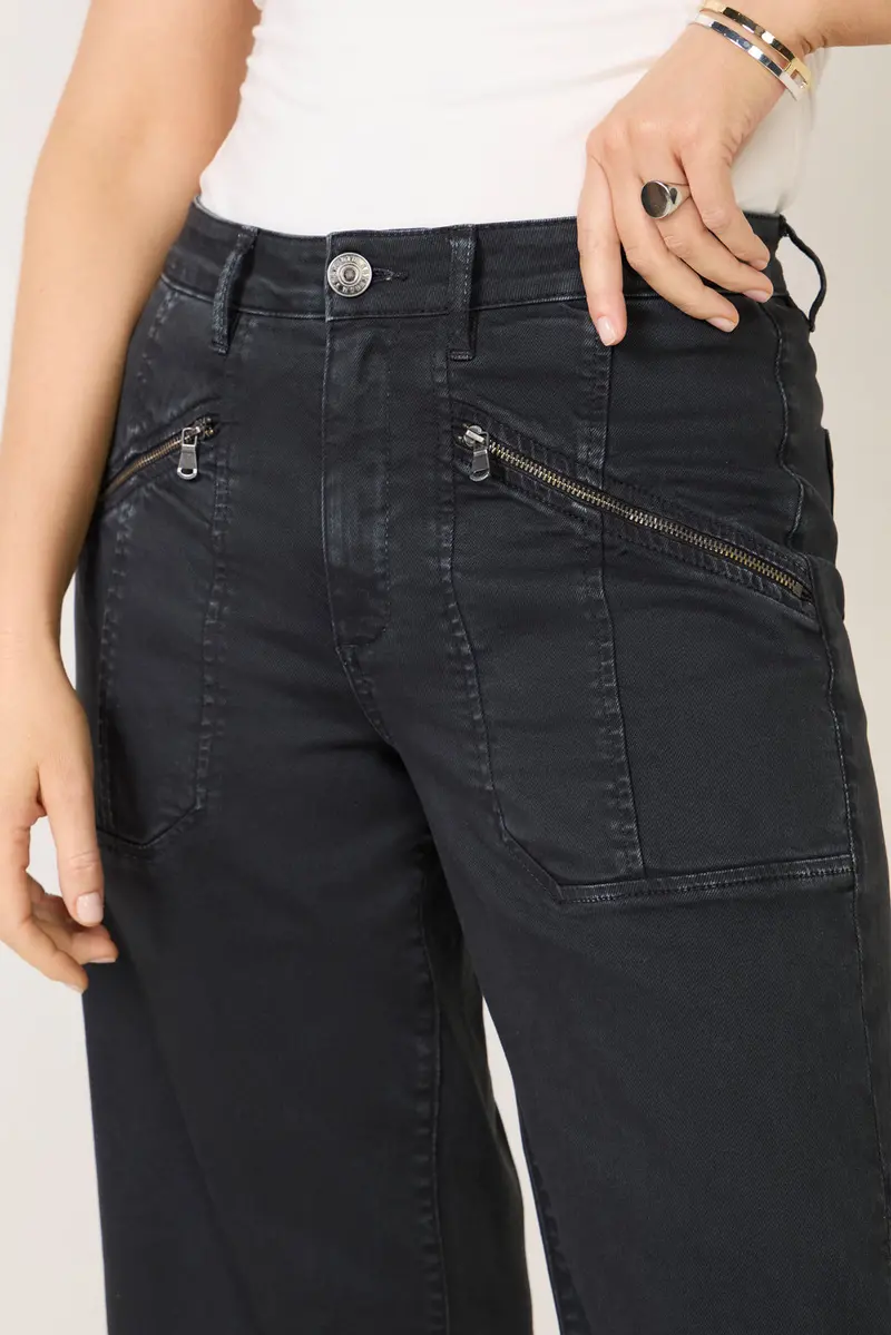 Women's Meg Wide Leg W Zipper Pocket Pants 2