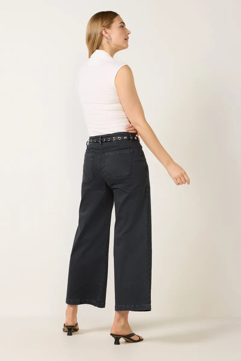 Women's Meg Wide Leg W Zipper Pocket Pants 4