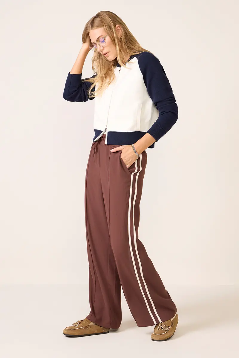 Women's Melissa Colorblock Sweater Bomber 1