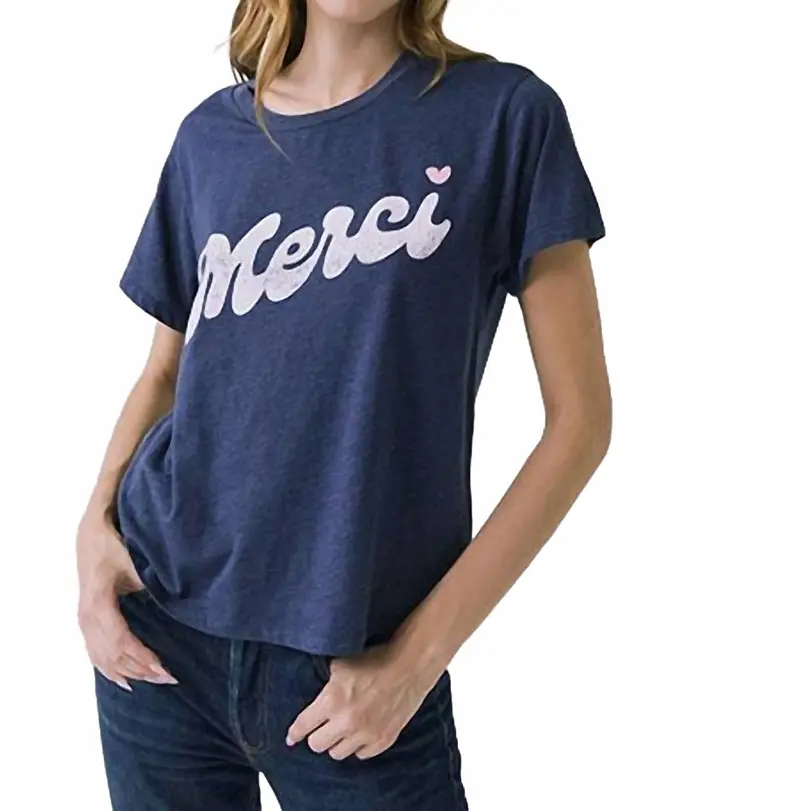 Women's Merci Heart In Sapphire 1
