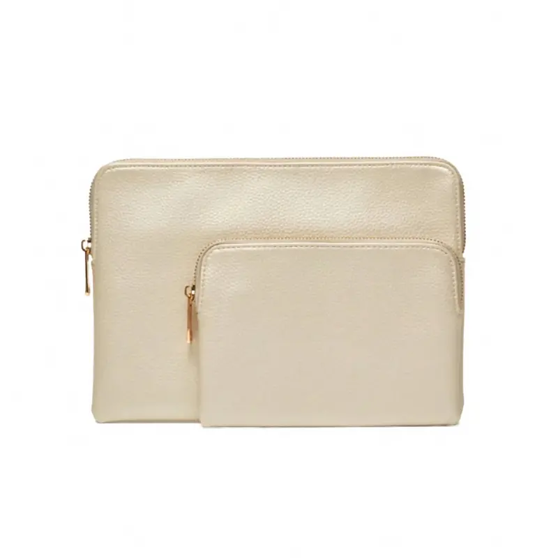 Women's Mia Pouch - 2 Piece In Champagne 1