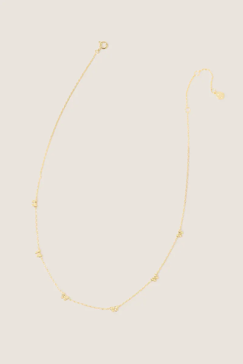 Women's Mini Bow Necklace 1