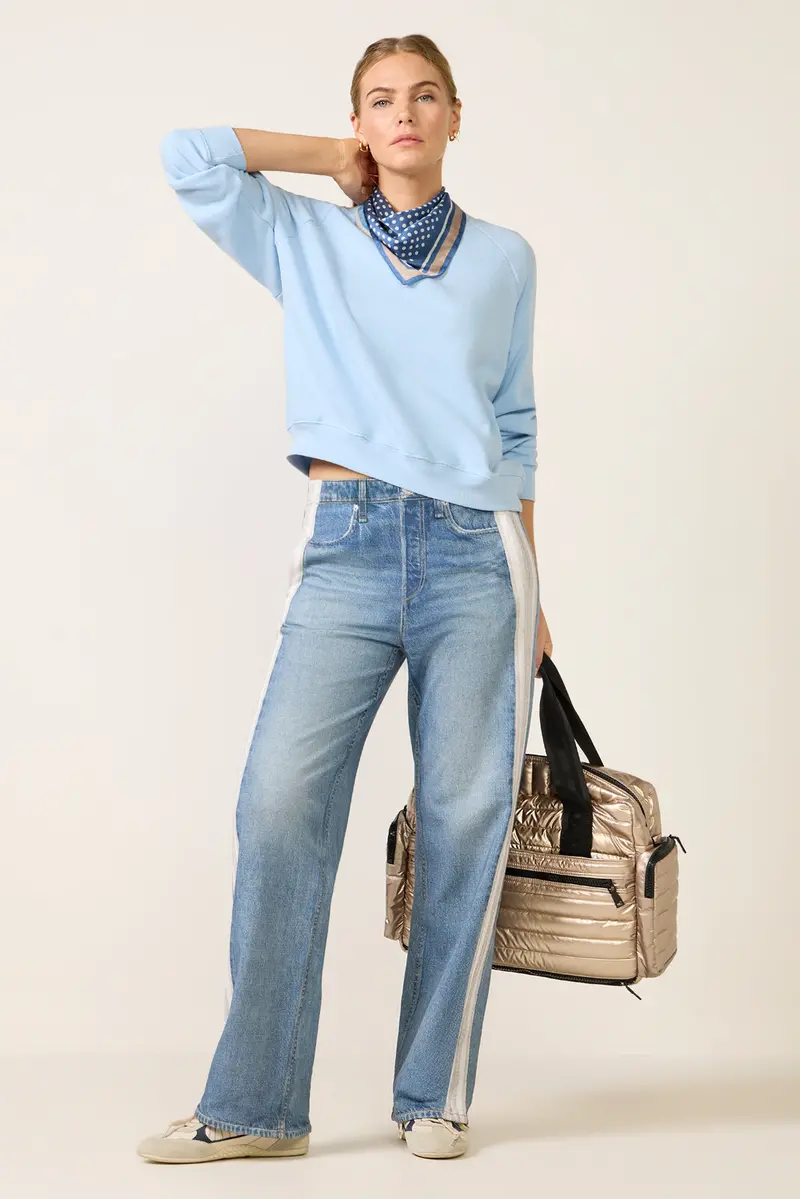 Women's Miramar Terry Wide Leg Jeans 1