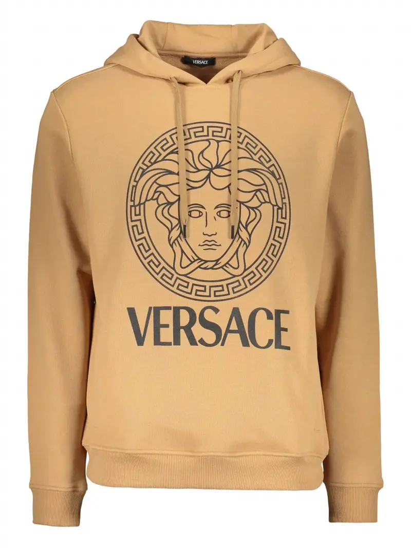 Women's Modern Medusa Hoodie In Caramel Brown 1