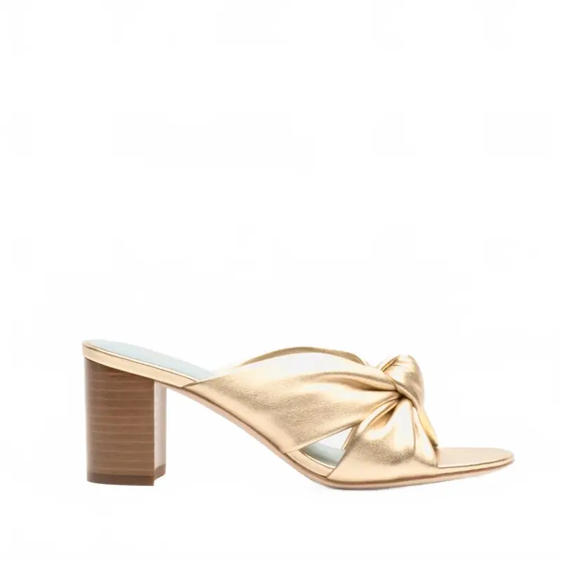 Women's Mollie Slide Heel In Platino 1