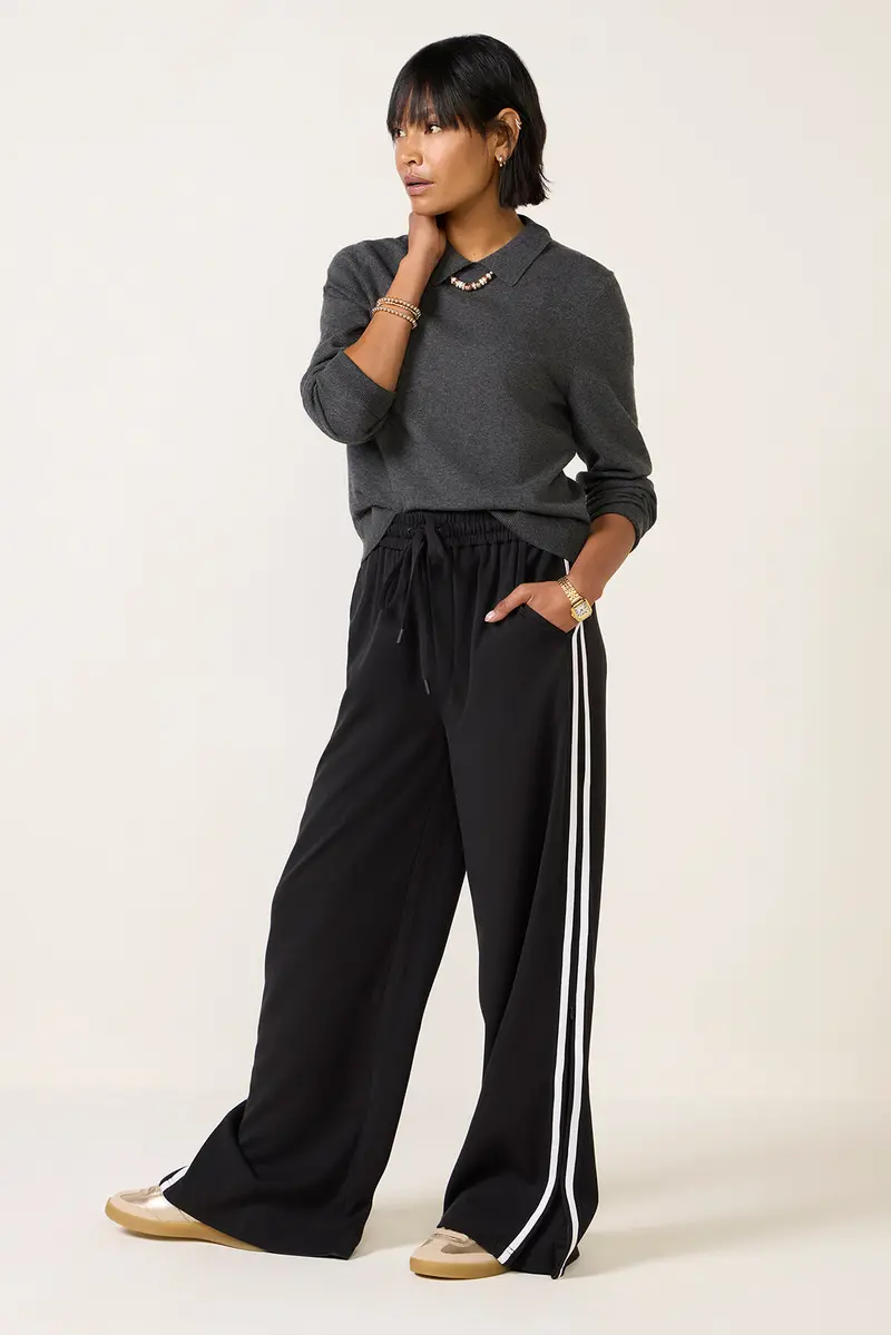 Women's Monica Polo Sweater Top 1