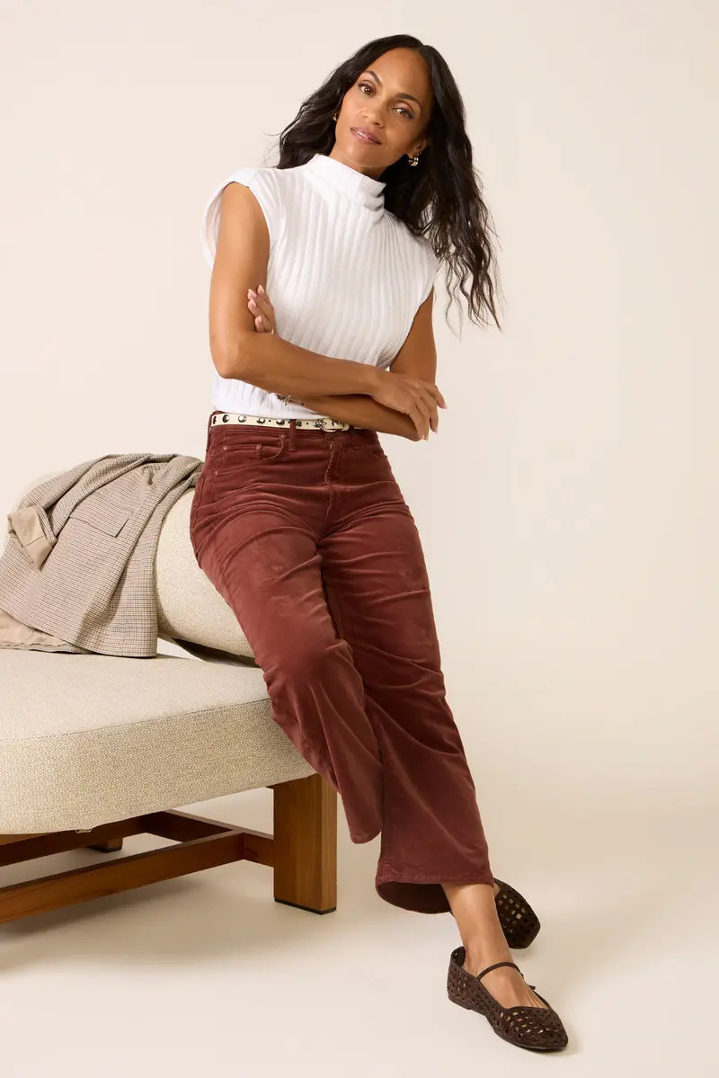 Women's Nara Mock Neck Top 1