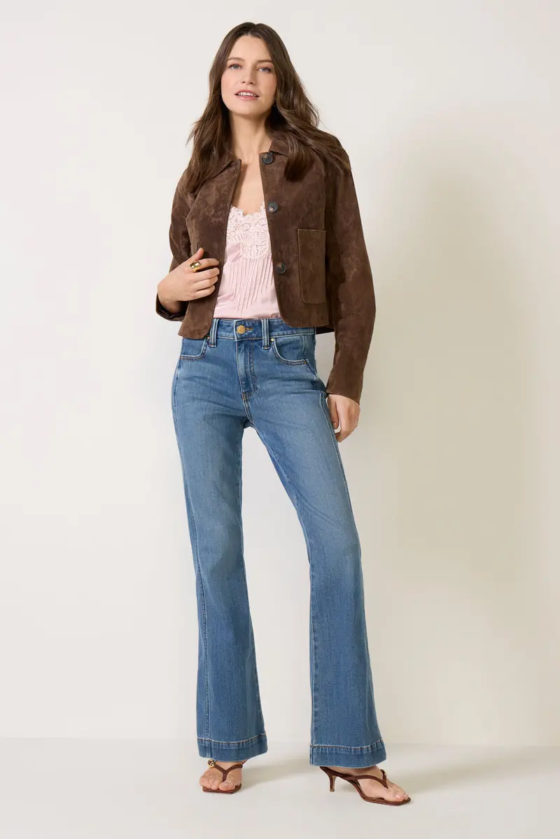 Women's Natalie Bootcut W Side Inset Jean 1