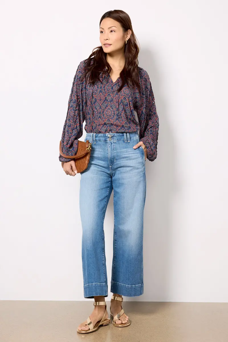 Women's Natasha Wide Leg Jeans 1