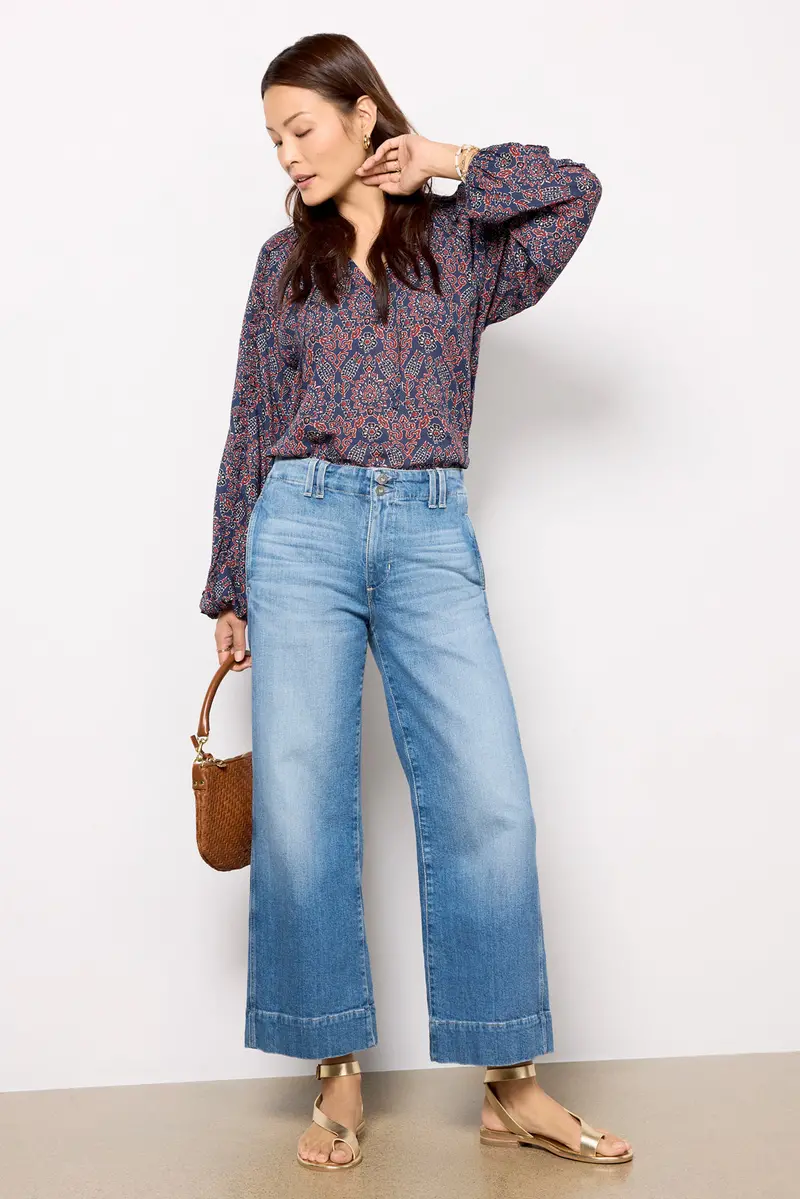 Women's Natasha Wide Leg Jeans 5