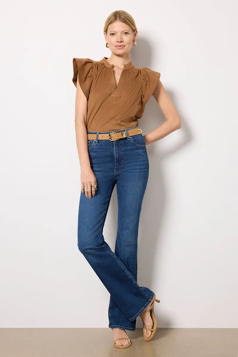 Women's Nell Flutter Top 1