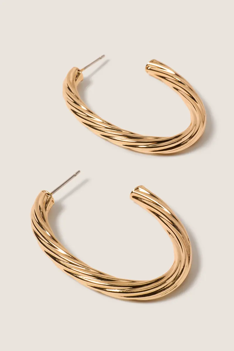 Women's Nicolette U Shape Hoops 1
