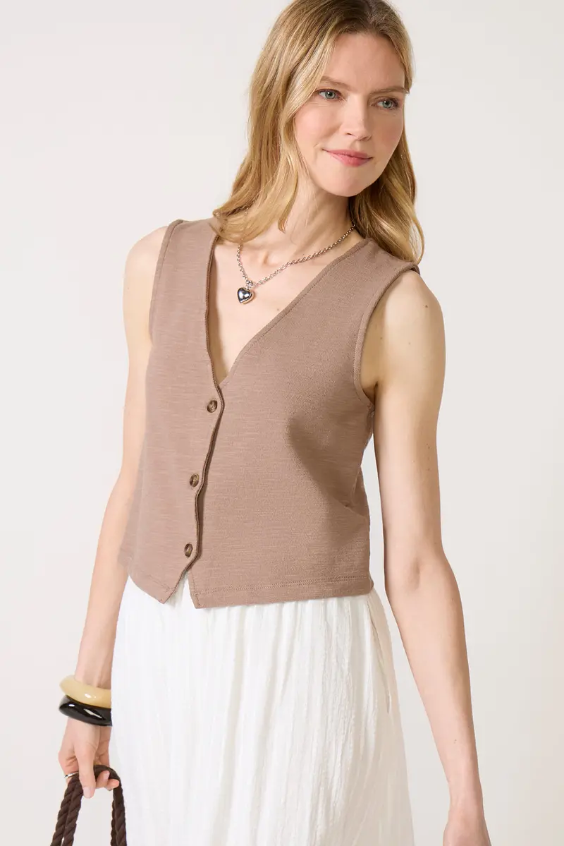 Women's Noelle Textured Tank Top 1