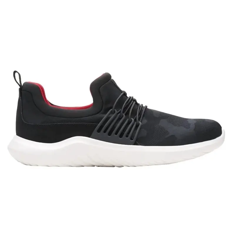 Women's Nova Ave Sneaker In Black Textile 1