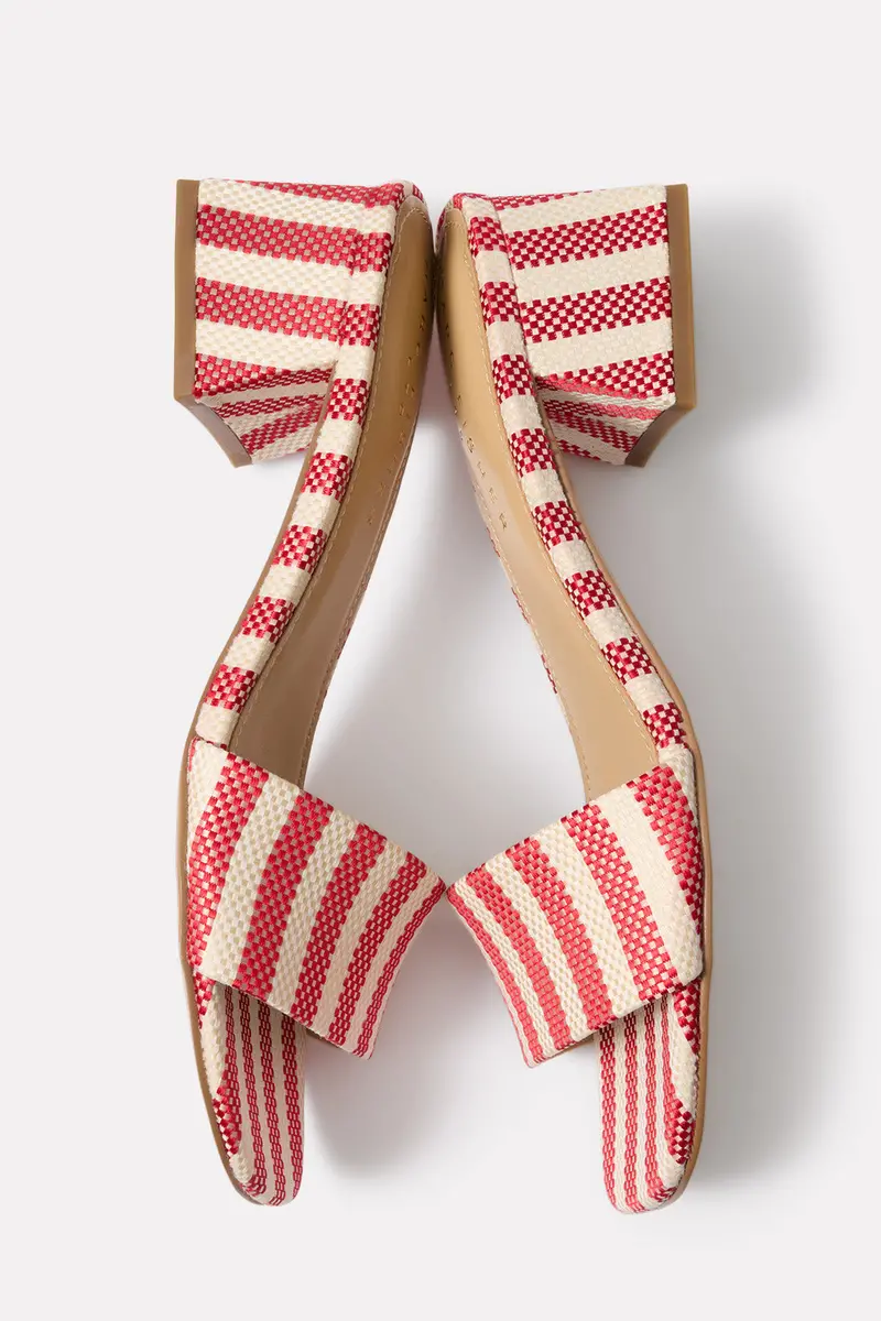 Women's Olysa Striped Sandals 1