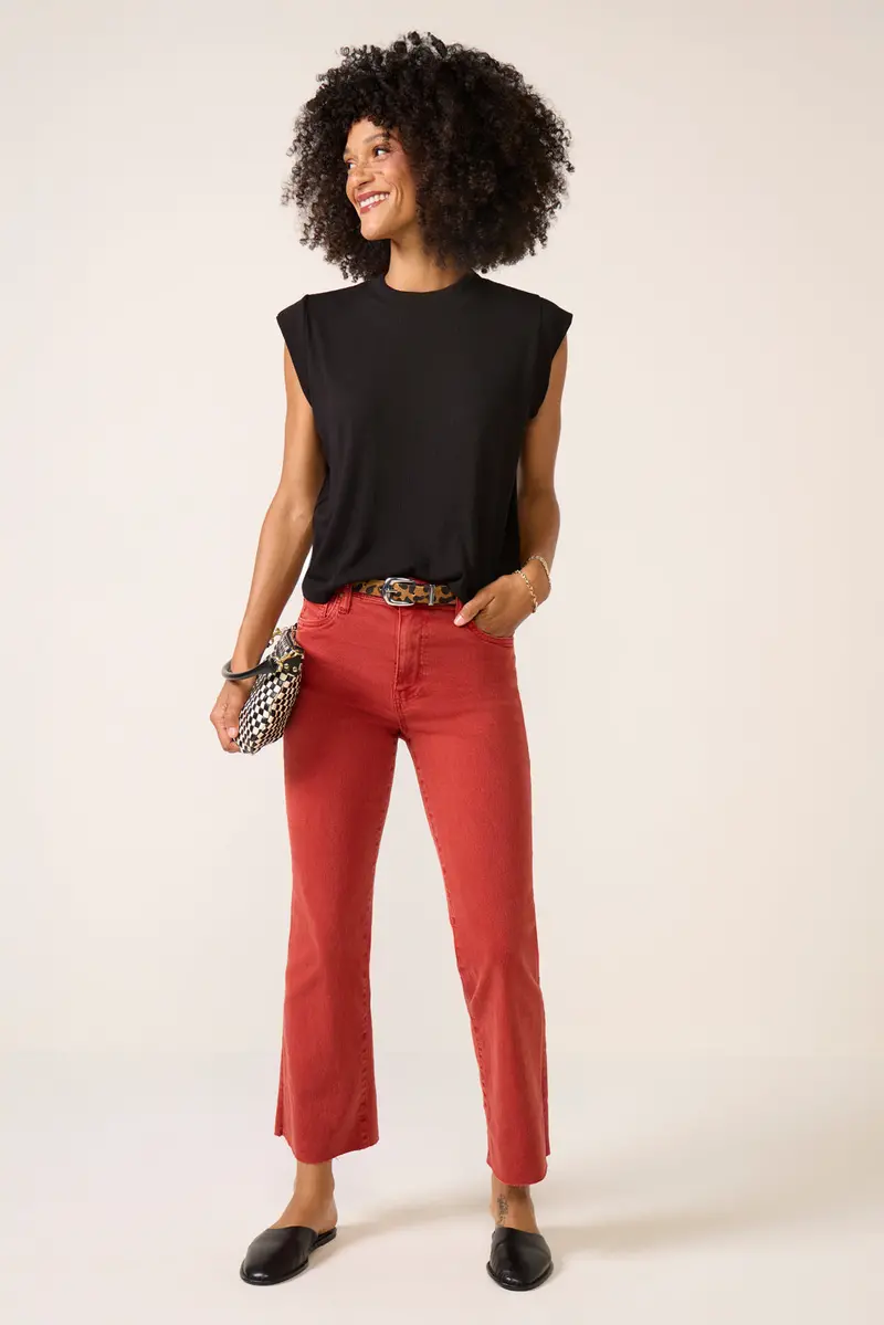 Women's Oren Ribbed Top 1
