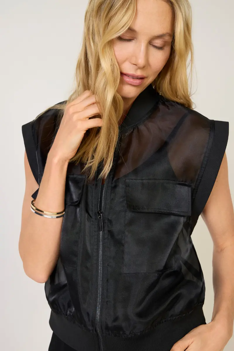 Women's Organza Vest 1