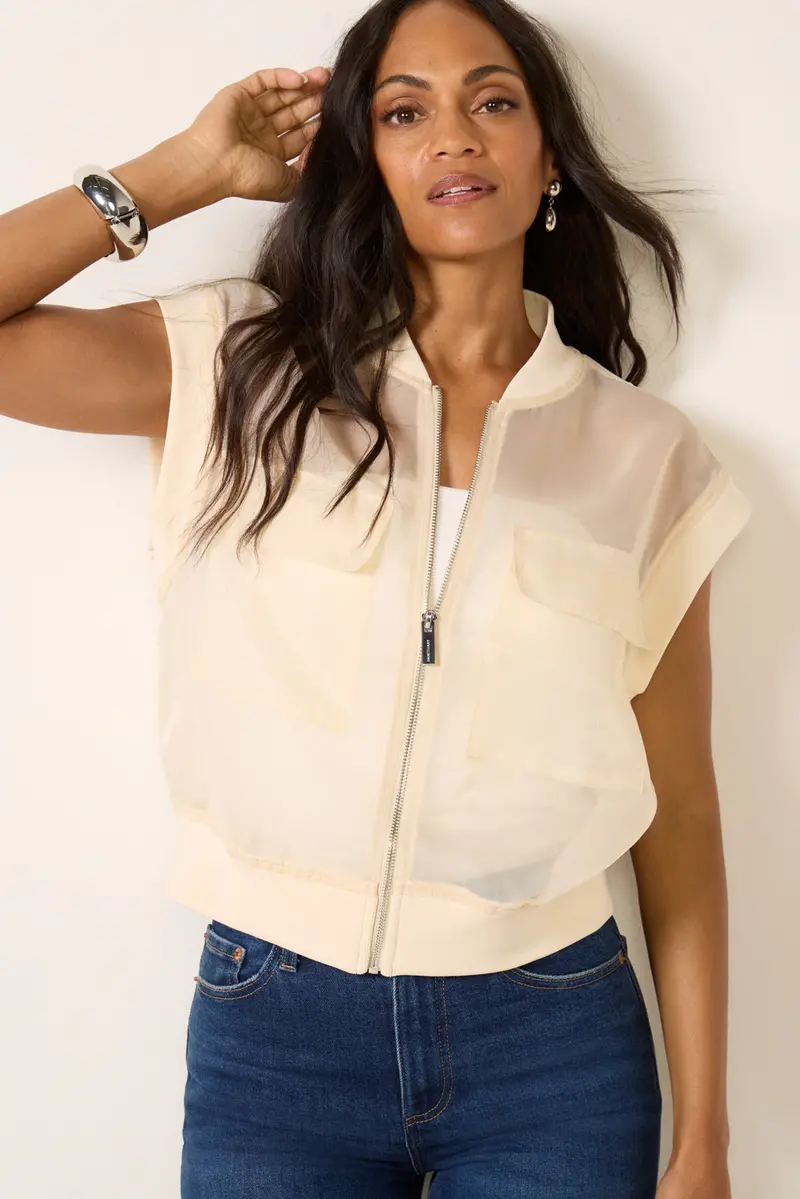 Women's Organza Vest 5